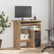 Бюро, дъб артизан, 80x45x74 см, инженерно дърво