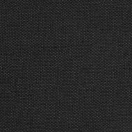 Въртящ се офис стол, черен, текстил