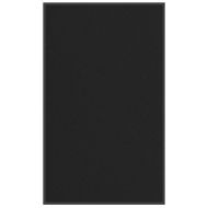 Изтривалка, черна, 90x150 см
