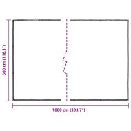 Покривало за растения с капси 3x10 м Полиетилен