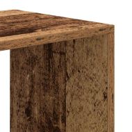 Библиотека, старо дърво, 66x31x112 см, инженерно дърво