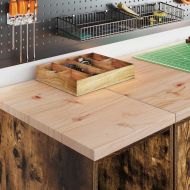 гаражни шкафове, 2 бр, опушен дъб, инженерно дърво