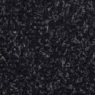 Изтривалки за стълби, самозалепващи се, 30 бр., 56x17x3 см, черни, полукръгли