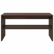 ТВ шкаф, кафяв дъб, 80x40x40 см, инженерно дърво