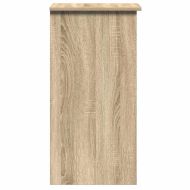 Бюро с рафтове, дъб сонома, 84x40x78 см, ПДЧ