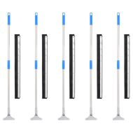 Подови стъргалки 5 бр. 75x122,5 cm стомана и гума