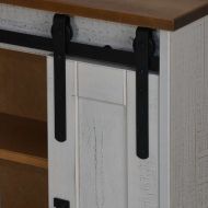 Висящ шкаф HALDEN с плъзгаща се врата Бял 49x22,5x70 cm Бор