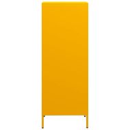 Висока дъска Горчица Жълто 35x39x103,5 cm Стомана