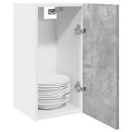 Висящ шкаф "Lyon", бетонно сив, 30x31x60 см, инженерно дърво