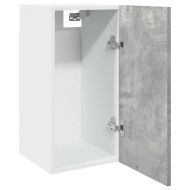 Висящ шкаф "Lyon", бетонно сив, 30x31x60 см, инженерно дърво