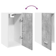 Висящ шкаф "Lyon", бетонно сив, 30x31x60 см, инженерно дърво