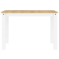 Трапезен комплект от 5 части Panama, Бяла бор масив