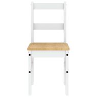 Трапезен комплект от 5 части Panama, Бяла бор масив