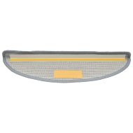 Изтривалки за стълби, 30 бр., 56x17x3 см, сиви, полукръгли