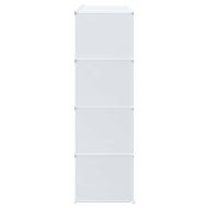 Органайзер за съхранение на кубчета с 16кубчета и висящи пръчки