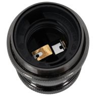 Лампи 2 бр. лъскави черни E27