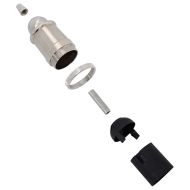 Лампи 2 бр. сатениран никел E27