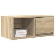 ТВ шкафове 2 бр дъб сонома 60x31x25,5 см инженерно дърво