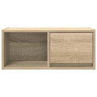 ТВ шкафове 2 бр дъб сонома 60x31x25,5 см инженерно дърво
