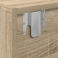 ТВ шкафове 2 бр дъб сонома 60x31x25,5 см инженерно дърво