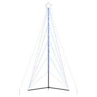 LED коледна елха 615 светодиода синьо 404,5 см