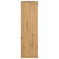 Страничен шкаф ODDA 40x24x79 cm масивна дървесина бор