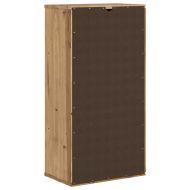 Страничен шкаф ODDA 40x24x79 cm масивна дървесина бор