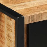 ТВ шкаф 80x30x40 cm Масивна груба дървесина Манго