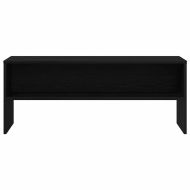 ТВ шкаф, черен дъб, 100x40x40 см, ПДЧ