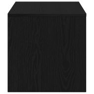 ТВ шкаф, черен дъб, 100x40x40 см, ПДЧ