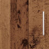 Стойка за аквариум от старо дърво 121x41x58 cm Инженерно дърво