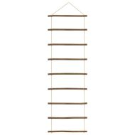 Декорация за стена с форма на стълба 50x150 cm Естествен клон