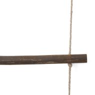 Декорация за стена с форма на стълба 50x150 cm Естествен клон