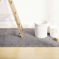 Неплъзгаща се поларна материя за художници 10 м 280g/m² Сива