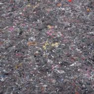 Неплъзгаща се поларна материя за художници 10 м 280g/m² Сива