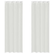 Пердета от воал с втулки, 2 бр, бяло