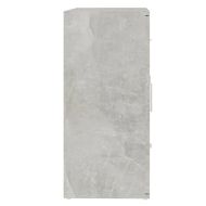 Сайдборд, бетонно сив, 91x29,5x65 см, инженерно дърво