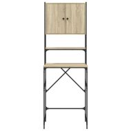 Шкаф за пералня, дъб сонома, 68x48,5x194 см