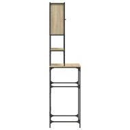 Шкаф за пералня, дъб сонома, 68x48,5x194 см