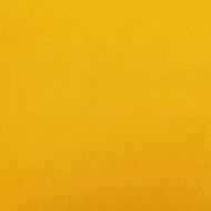 2-местно разтегателно канапе с две възглавници, жълто, кадифе