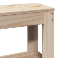 Рамка за легло с табла, 75x190 см, борово дърво масив