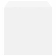 ТВ шкаф, бял, 100x40x40 см, ПДЧ