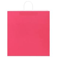 Хартиени торбички 50 бр с дръжки розови 45x17x48 см