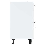 Кухненски шкаф, "Kalmar", бял, инженерно дърво