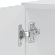 Шкафове за фурна 2 бр Kalmar, бели, инженерно дърво