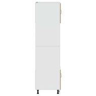 Шкафове за фурна, 2 бр. "Lucca", дъб сонома, инженерно дърво