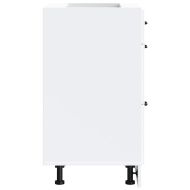 Кухненски шкаф, "Kalmar", бял, инженерно дърво