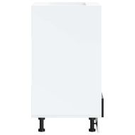 Шкаф за фурна, Kalmar, черен, инженерно дърво