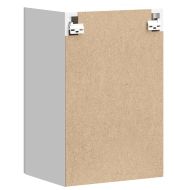 Кухненски стенен шкаф, Kalmar, бял, инженерно дърво