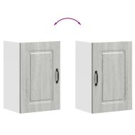 Кухненски стенен шкаф, Kalmar, сив сонома, инженерно дърво